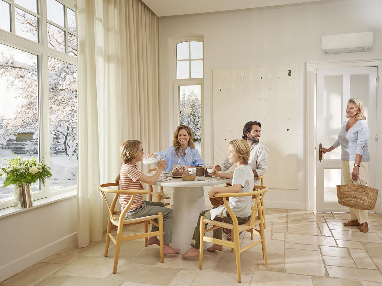 wand airco in woning