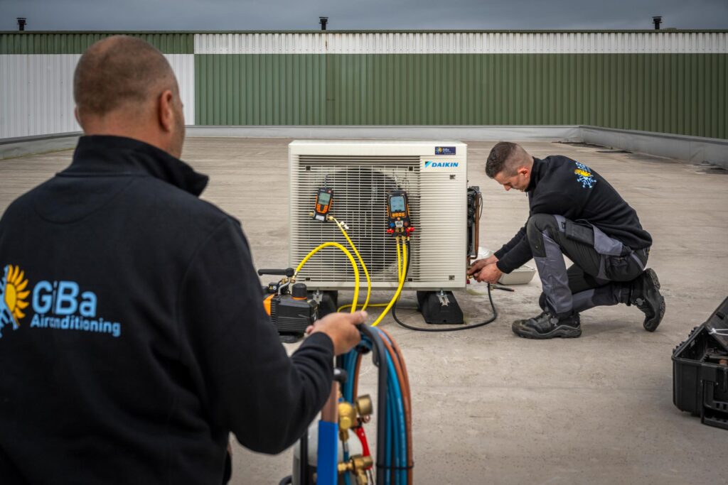 airco buitenunit plaatsen